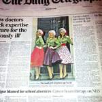 The Spinettes Photoshoot Daily Telegraph